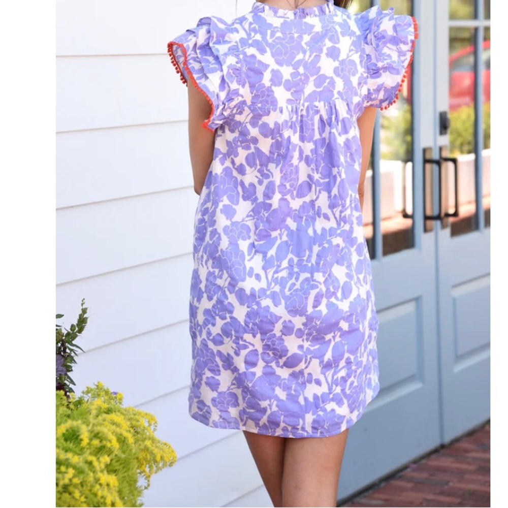 THML lavender dress, size large
